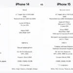 iPhone 14 vs iPhone 15 - Διαφορές & Χαρακτηριστικά